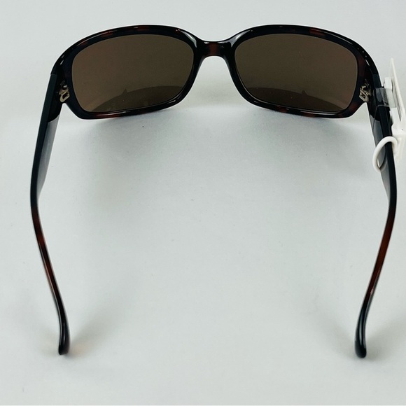 Croft & Barrow Sunglasses Tortoise Shell Frame Brown Lenses 100% UV Protection - Picture 7 of 10